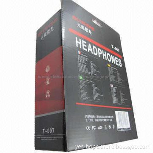 Fashionable Design Folded Wired Computer Headset with Mic, 2.0m Cable Length